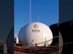 anaerober Reaktor 2000m3 + bigoas 1500m3 Halter