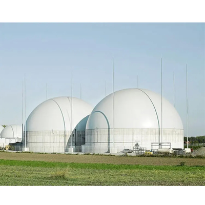 PES PVC PDFE Material Biogasgashalter gegen Rost für Speichergas