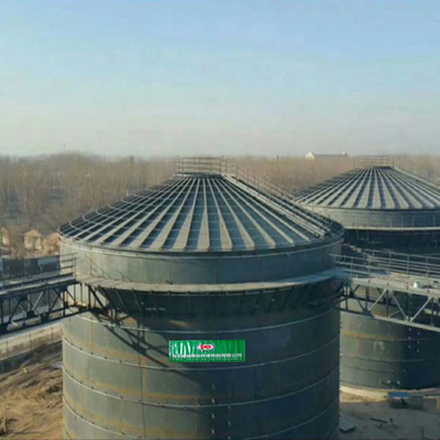 WWTP 800m3 anaerobe Digestor-Klärgrube des Biogas-Digestor-Behälter-RNG