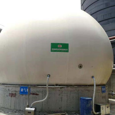 Qualität  PES PVC PDFE Double Membrane Biogas Holder Gas Holder In Biogas Plant Fabrik