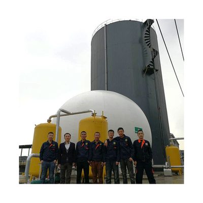 Biogas-Hydrolyseanaerobe Verdauungs-Gastank in der Biogas-Anlage