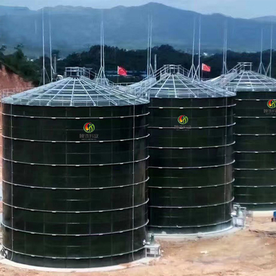 Biogas-Fertigungstechnik-Vertrags-Biogas-Anlage in der Welt