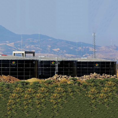Dung Gas Plant Human Waste-Biogas-Betriebsanaerobe Verdauungs-Kraftwerk