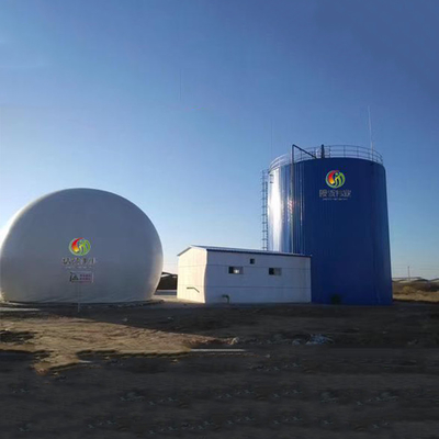 UV-beständiger Doppelmembran-Biogashalter für die anaerobe Reaktion von Speichergas