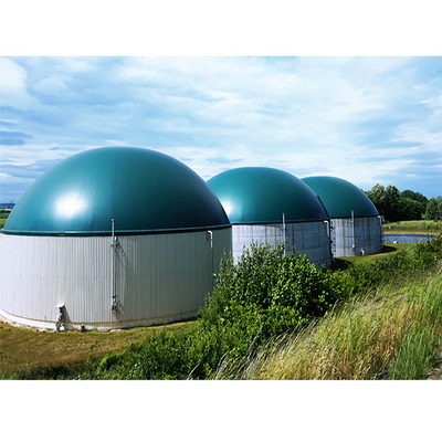 Antikorrosionsfähiger, flexibler Gasspeicher mit doppelter Membran mit PES/PVC/PDFE-Material