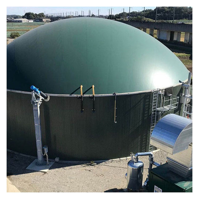 Biogas- und Abwasserspeicher Gashalter Anaerobe Reaktionsanlage