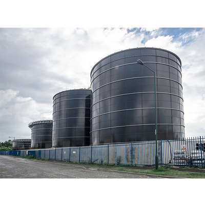 Biogas- und Abwasserspeicher Gashalter Anaerobe Reaktionsanlage