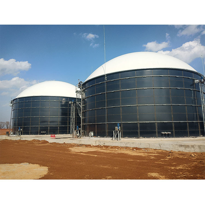 Biogas- und Abwasserspeicher Gashalter Anaerobe Reaktionsanlage
