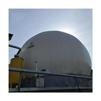 Film-Biogas-Gastank des Doppelt-880m3, der Antikorrosion aufbereitet