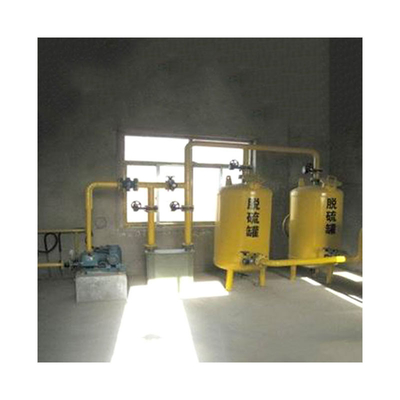 Filter-Biogas-Reinigungs-Ausrüstung 10PPM H2S mit Entwässerungsmittel und Desulfurizer