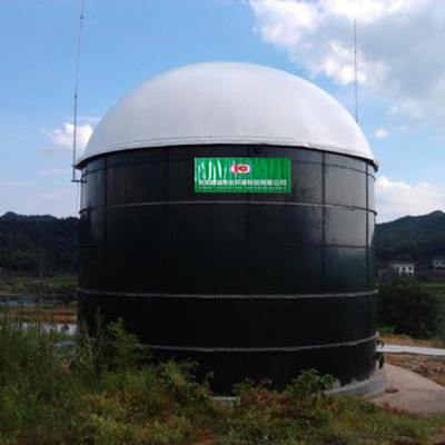 Abwasser-Doppelt-Membran-Biogas-Halter-Biogas-Behälter-interne Zirkulation