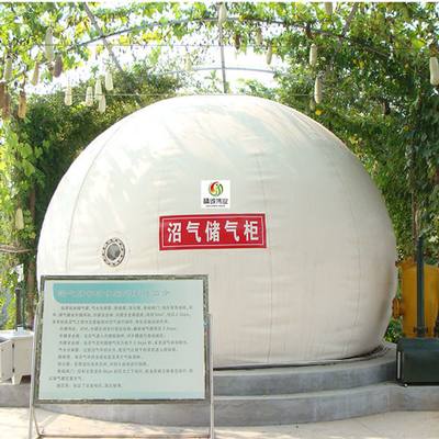 Abwasser-Doppelt-Membran-Biogas-Halter-Biogas-Behälter-interne Zirkulation
