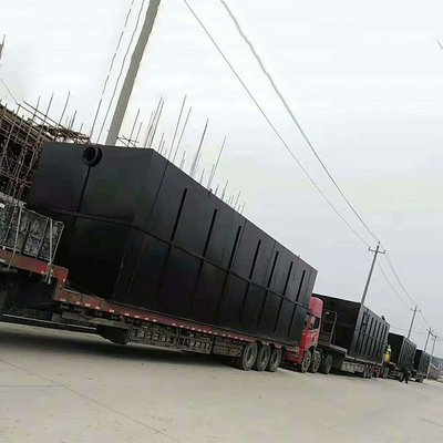 Biologische containerisierte Abwasseraufbereitung FRP integrierte Klärwerks-Ausrüstung