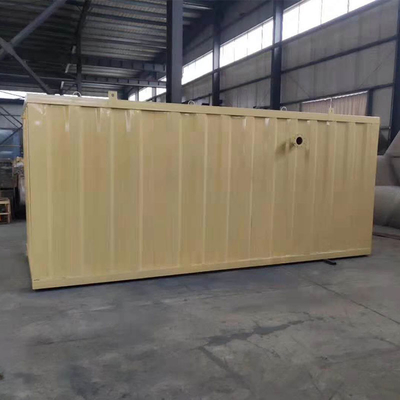 Containerisiertes Klärwerk des Laborfrp für Hotel