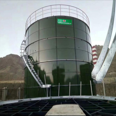 brachte anaerober Behälter CSTR des Digestor-800m3 überschüssigen Digestor-Biogas-Behälter voran