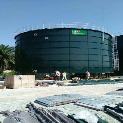 brachte anaerober Behälter CSTR des Digestor-800m3 überschüssigen Digestor-Biogas-Behälter voran